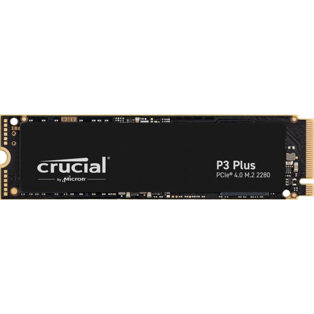 SSD|CRUCIAL|P3 Plus|4TB|M.2|PCIE|NVMe|3D NAND|Write speed 4100 MBytes/sec|Read speed 4800 MBytes/sec|TBW 800 TB|MTBF 1500000 hours|CT4000P3PSSD8