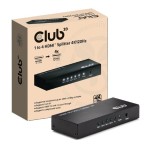 I/O VIDEO SPLITTER HDMI 4PORT/4K 120HZ CSV-1385 CLUB3D