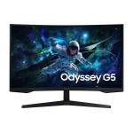 LCD Monitor|SAMSUNG|ODYSSEY G5|32"|Gaming/Curved|Panel VA|16:9|165Hz|1 ms|Tilt|Colour Black|LS32CG554EUXEN