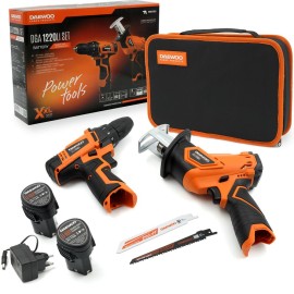 CORDLESS SET: DRILL + SAW/DGA 1220LI SET DAEWOO CORDLESS SET: DRILL + SAW/DGA 1220LI SET DAEWOO