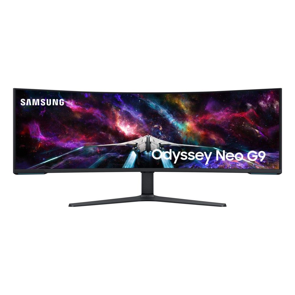 LCD Monitor|SAMSUNG|57"|Gaming/Curved|Swivel|Height adjustable|Tilt|Matte|Panel VA|7680x2160|32:9|240Hz|1 ms|Speakers|Colour Black / White|LS57CG952NUXEN