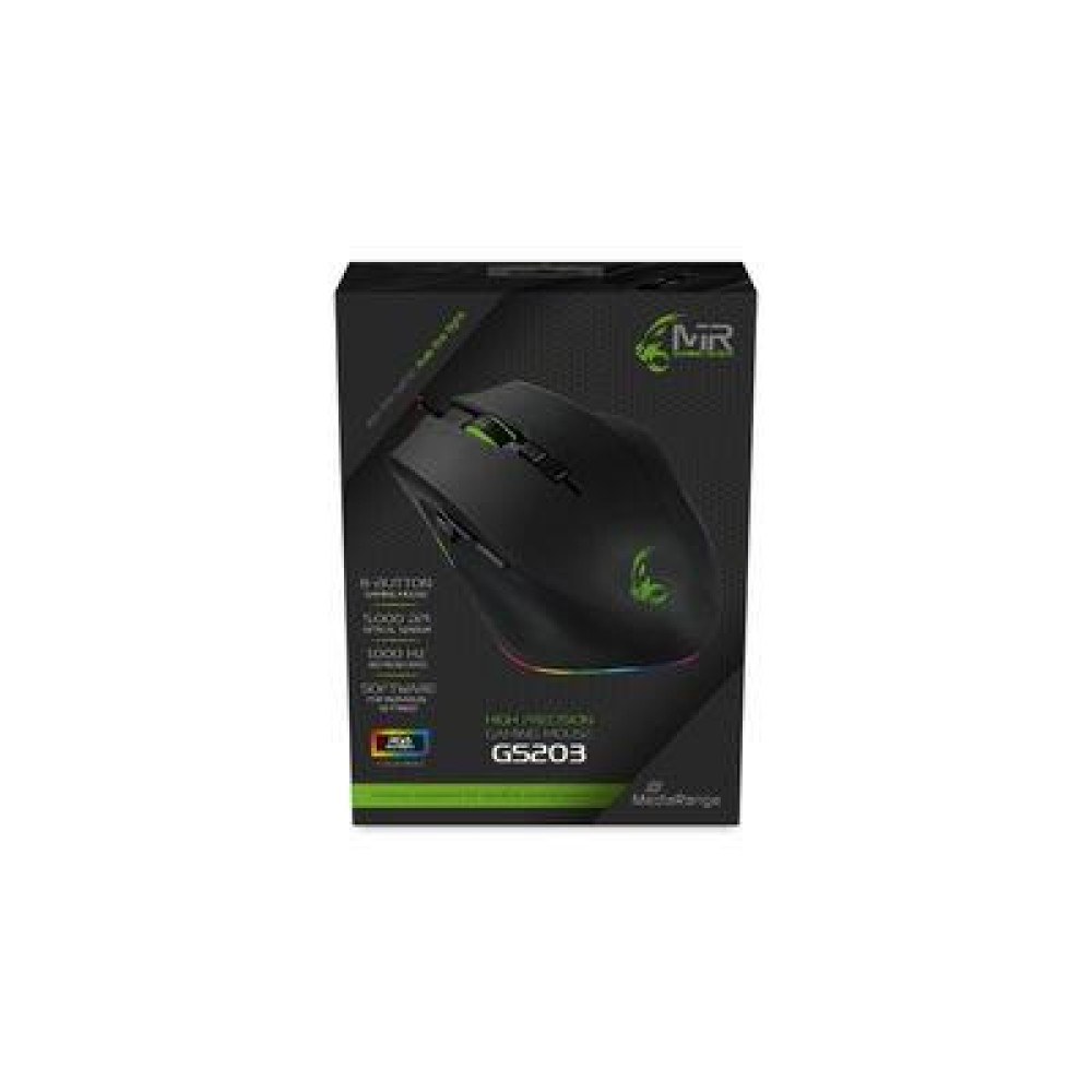 MOUSE USB OPTICAL BLACK/MRGS203 MEDIARANGE MOUSE USB OPTICAL BLACK/MRGS203 MEDIARANGE