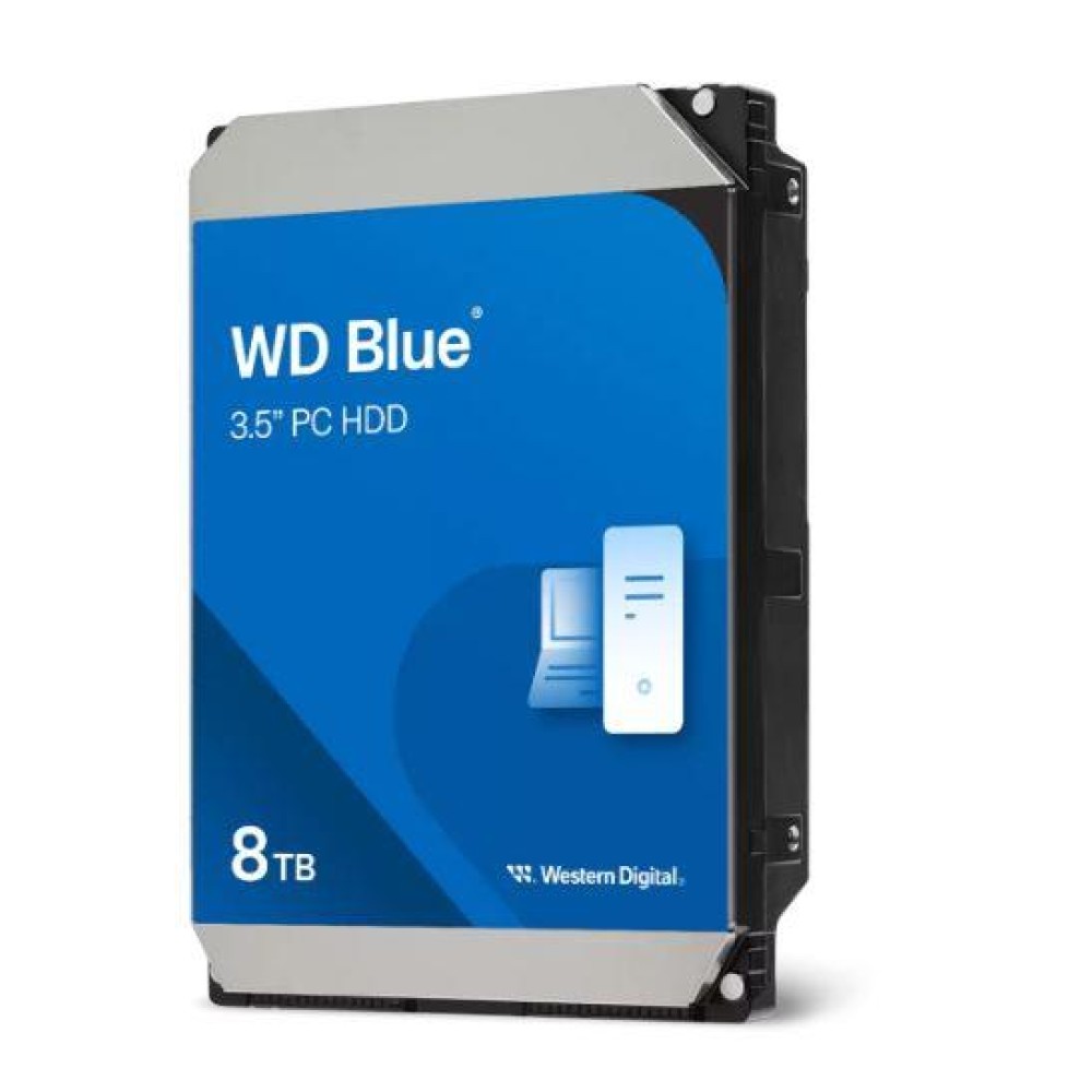 HDD|WESTERN DIGITAL|Blue|8TB|256 MB|5640 rpm|3,5"|WD80EAAZ