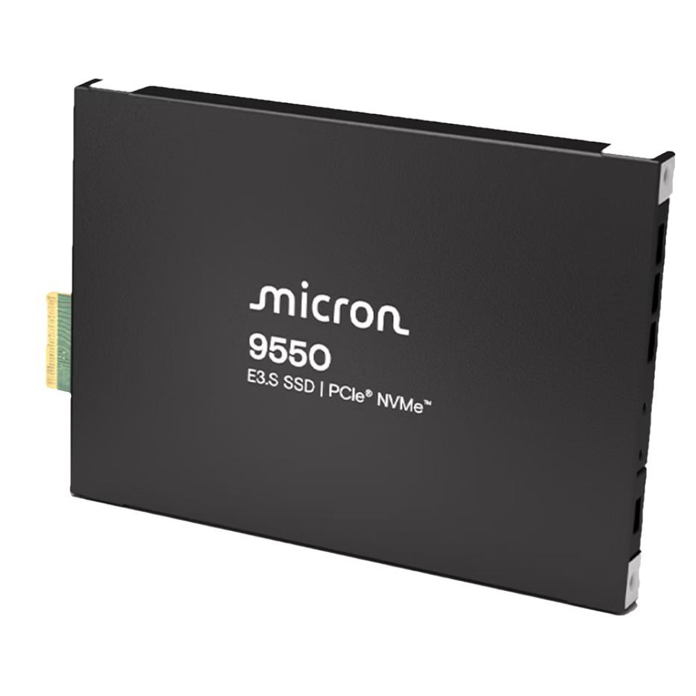 SSD|MICRON|SSD series 9550 PRO|15.36TB|PCIe Gen5|NVMe|NAND flash technology 3D TLC|Write speed 10000 MBytes/sec|Read speed 14000 MBytes/sec|Form Factor E3.S|MTFDLBQ15T3THA-1BK1DABYYR