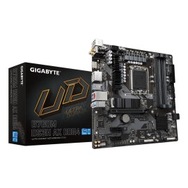Mainboard|GIGABYTE|Intel B760 Express|LGA1700|Micro-ATX|Memory DDR4|Memory slots 4|2xPCI-Express 3.0 1x|1xPCI-Express 4.0 16x|2xM.2|1xHDMI|2xDisplayPort|2xAudio-In|1xAudio-Out|2xUSB 2.0|3xUSB 3.2|1xUSB-C|1xPS/2|1xRJ45|2xRF-Out|B760MDS3HAXDDR41.2