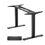 DESK FRAME MOTORISED/BLACK CDF222E-B ONKRON