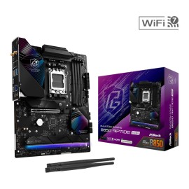 Mainboard|ASROCK|AMD B850|SAM5|ATX|Memory DDR5|Memory slots 4|1xPCI-Express 4.0 16x|1xPCI-Express 5.0 16x|1xM.2|1xHDMI|1xAudio-In|1xAudio-Out|8xUSB 2.0|9xUSB 3.2|3xUSB-C|1xOptical S/PDIF|1xRJ45|B850RIPTIDEWIFI Mainboard|ASROCK|AMD B850|SAM5|ATX|Memory DDR5|Memory slots 4|1xPCI-Express 4.0 16x|1xPCI-Express 5.0 16x|1xM.2|1xHDMI|1xAudio-In|1xAudio-Out|8xUSB 2.0|9xUSB 3.2|3xUSB-C|1xOptical S/PDIF|1xRJ45|B850RIPTIDEWIFI