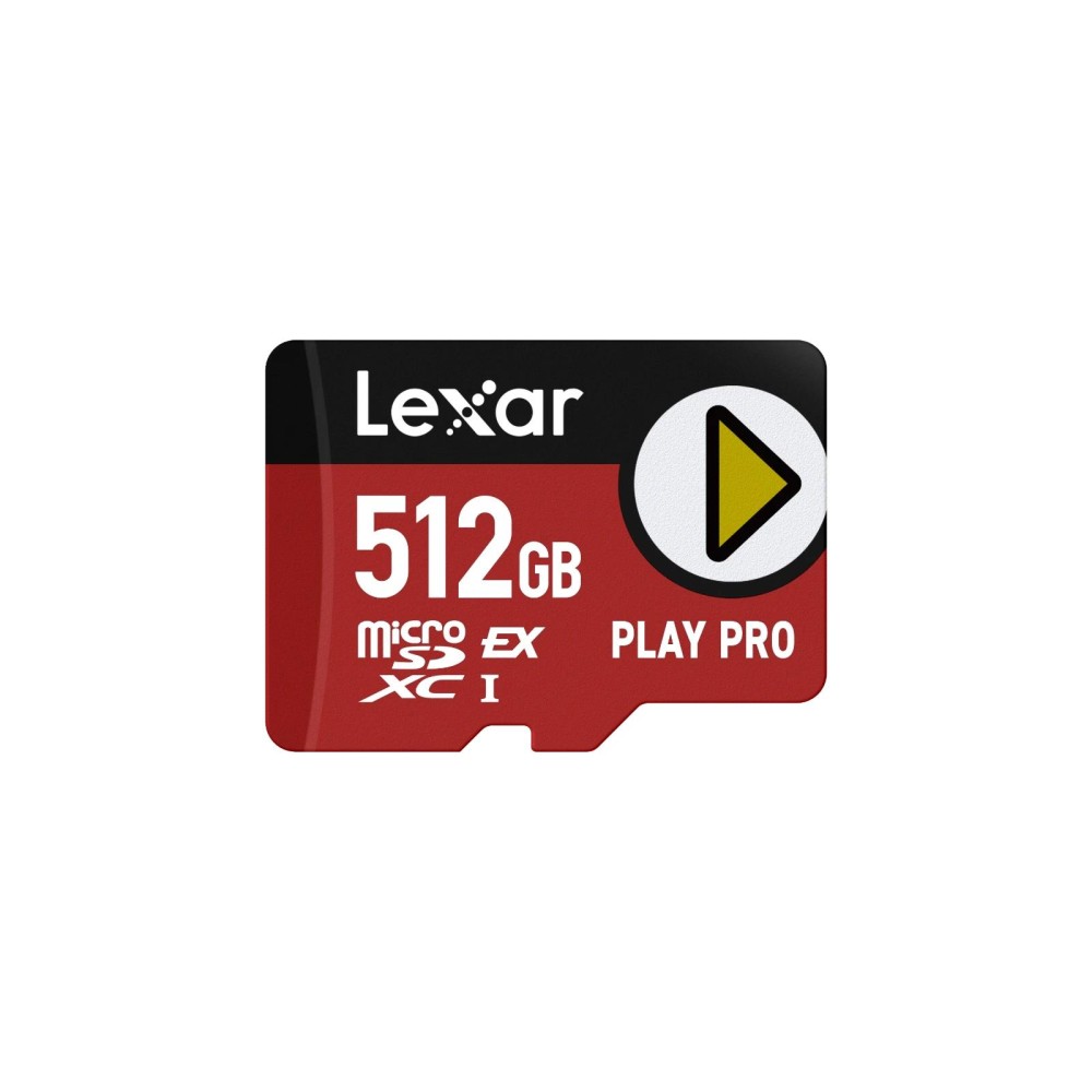 MEMORY MICRO SDXC 512GB UHS-I/PLAY LMSXPS0512G-BNNNG LEXAR