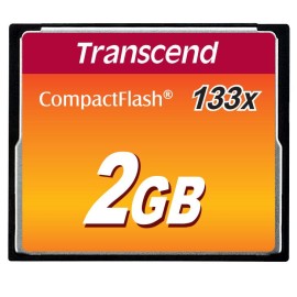 MEMORY COMPACT FLASH 2GB/MLC TS2GCF133 TRANSCEND