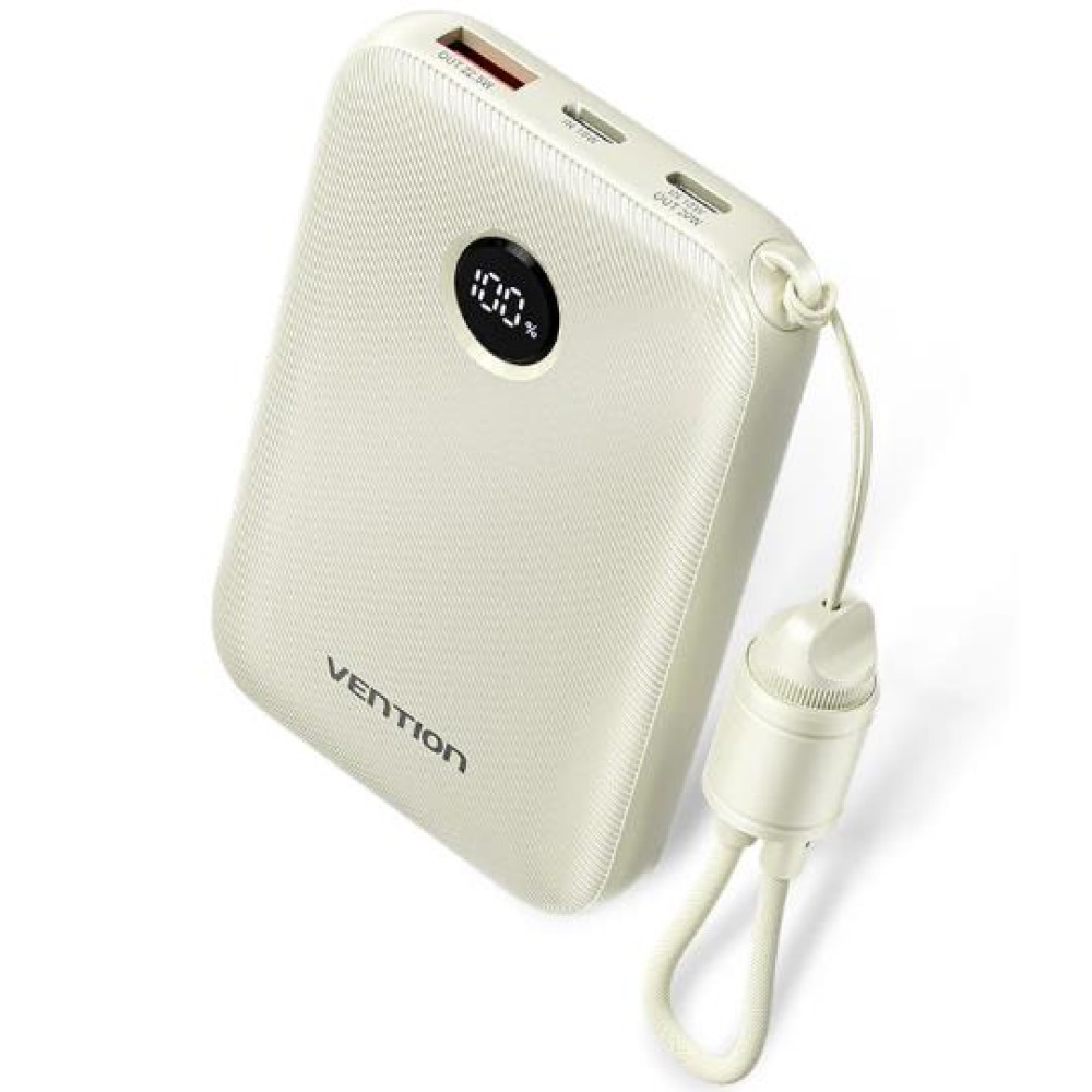 POWER BANK USB 10000MAH 22.5W/BEIGE FKAN0-C VENTION