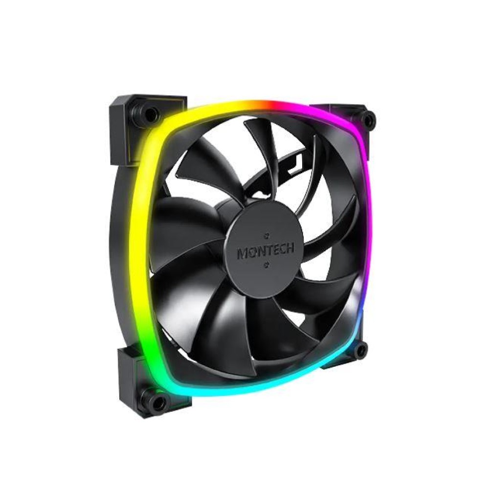 CASE FAN 120MM/AX120 PWM BLACK 3 IN 1 MONTECH