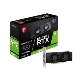Graphics Card|MSI|NVIDIA GeForce RTX 3050|6 GB|GDDR6|96 bit|PCIE 4.0 16x|Dual Slot Fansink|2xHDMI|1xDisplayPort|RTX3050LP6GOC Graphics Card|MSI|NVIDIA GeForce RTX 3050|6 GB|GDDR6|96 bit|PCIE 4.0 16x|Dual Slot Fansink|2xHDMI|1xDisplayPort|RTX3050LP6GOC