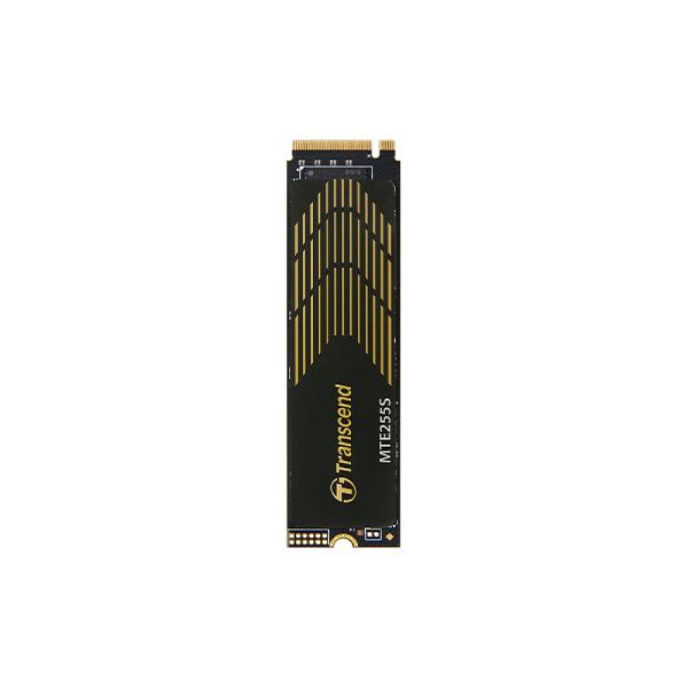 SSD|TRANSCEND|1TB|PCIe Gen4|NVMe|NAND flash technology 3D NAND|Write speed 5200 MBytes/sec|Read speed 7400 MBytes/sec|Form Factor M.2|TBW 600 TB|MTBF 200000 hours|TS1TMTE255S