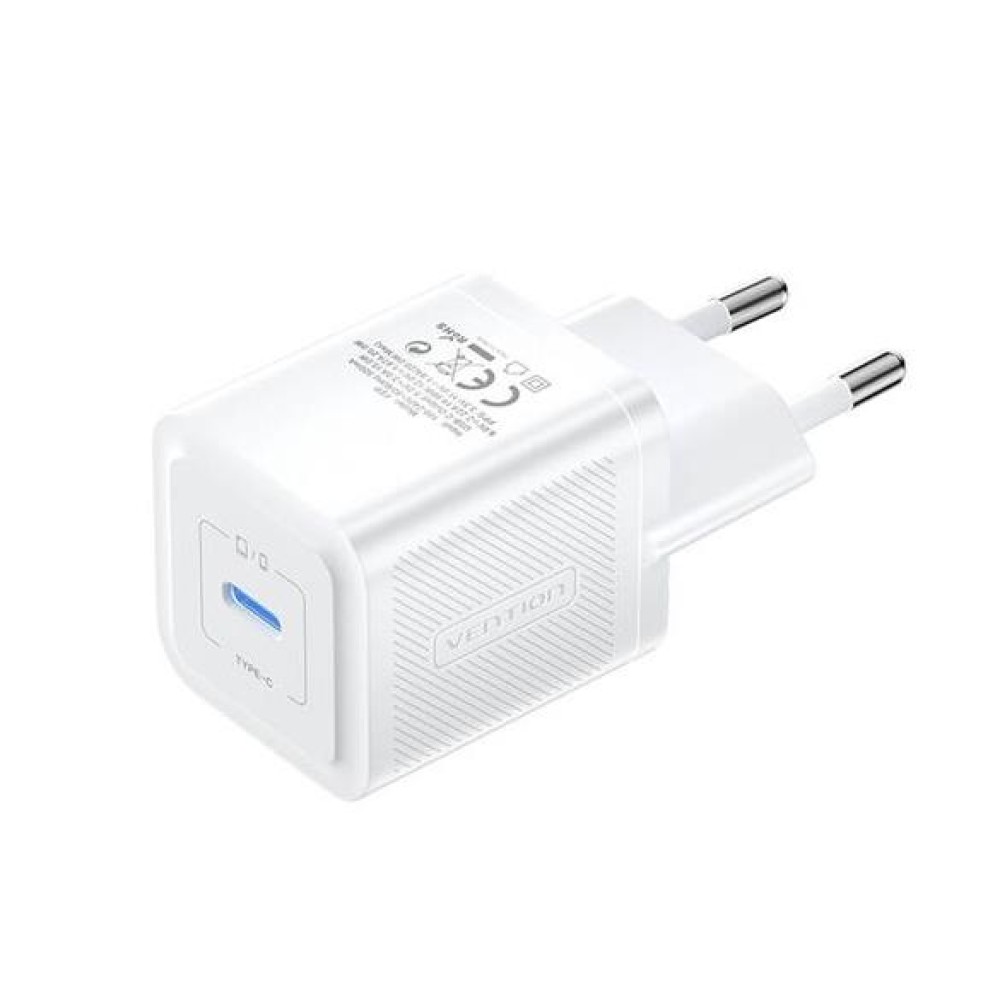 MOBILE CHARGER WALL 20W USB-C/1P WHITE FEPW0-EU VENTION