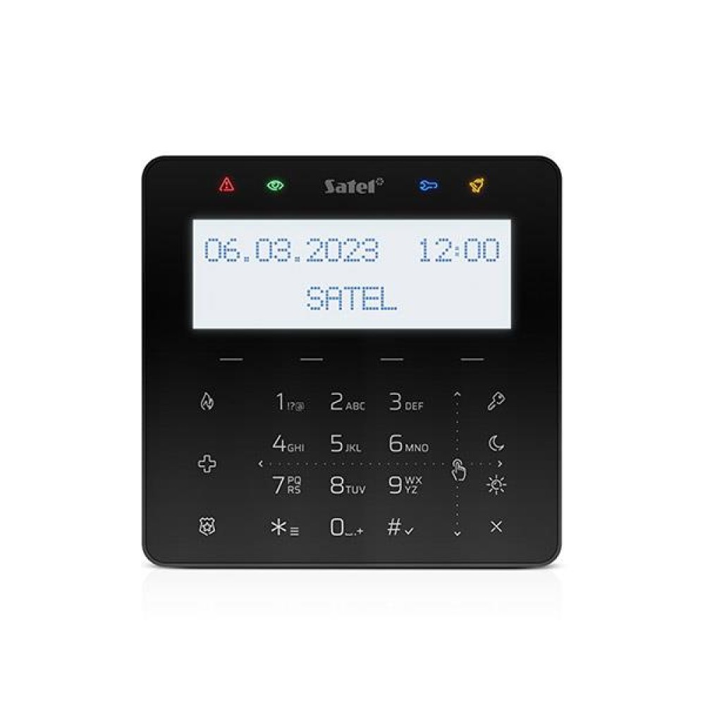 KEYPAD LCD SENSORIC/INTEGRA INT-KSG2R-B SATEL
