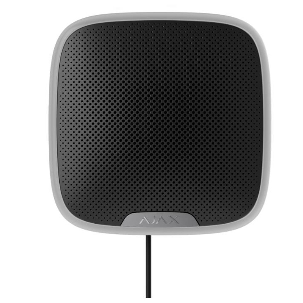 SIREN OUTDOOR STREETSIREN/BLACK 44411 AJAX FIBRA