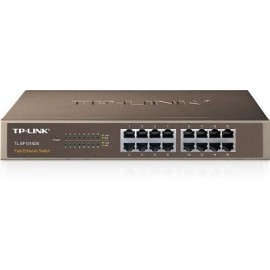 Switch|TP-LINK|16x10Base-T / 100Base-TX|TL-SF1016DS