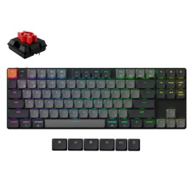 KEYBOARD WRL K1 RGB/BLACK K1X-H1 KEYCHRON KEYBOARD WRL K1 RGB/BLACK K1X-H1 KEYCHRON