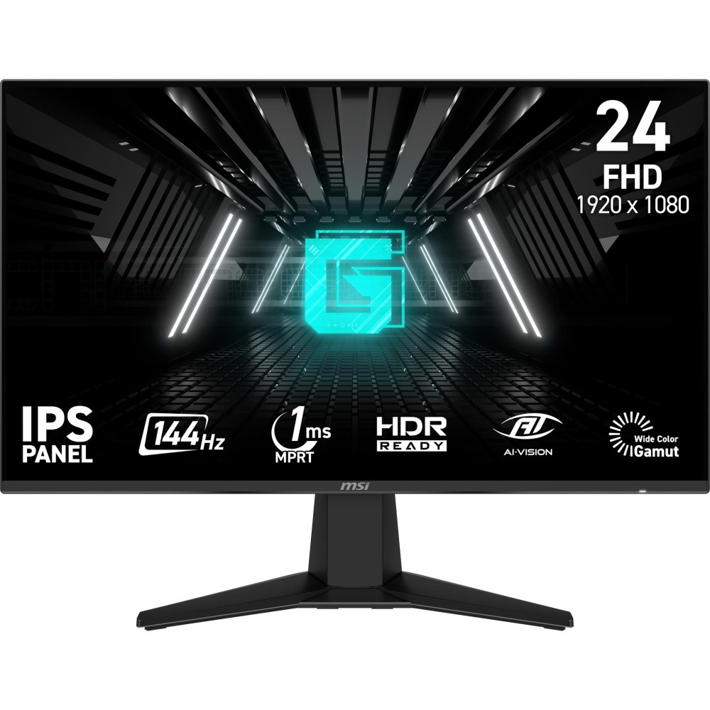 LCD Monitor|MSI|G242L E14|23.8"|Gaming|Tilt|Matte|Panel IPS|1920x1080|16:9|144Hz|1 ms|Colour Black|G242LE14 LCD Monitor|MSI|G242L E14|23.8"|Gaming|Tilt|Matte|Panel IPS|1920x1080|16:9|144Hz|1 ms|Colour Black|G242LE14