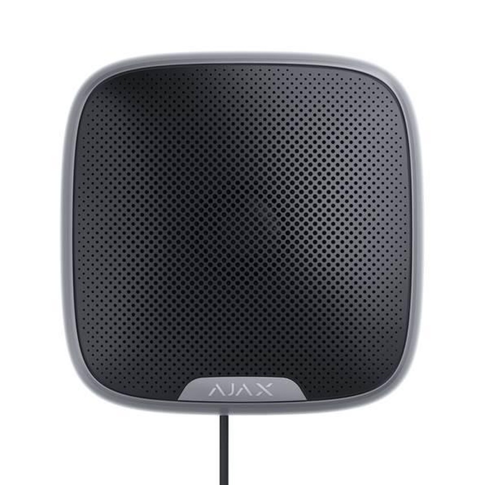 SIREN OUTDOOR STREETSIREN/BLACK 30863 AJAX FIBRA