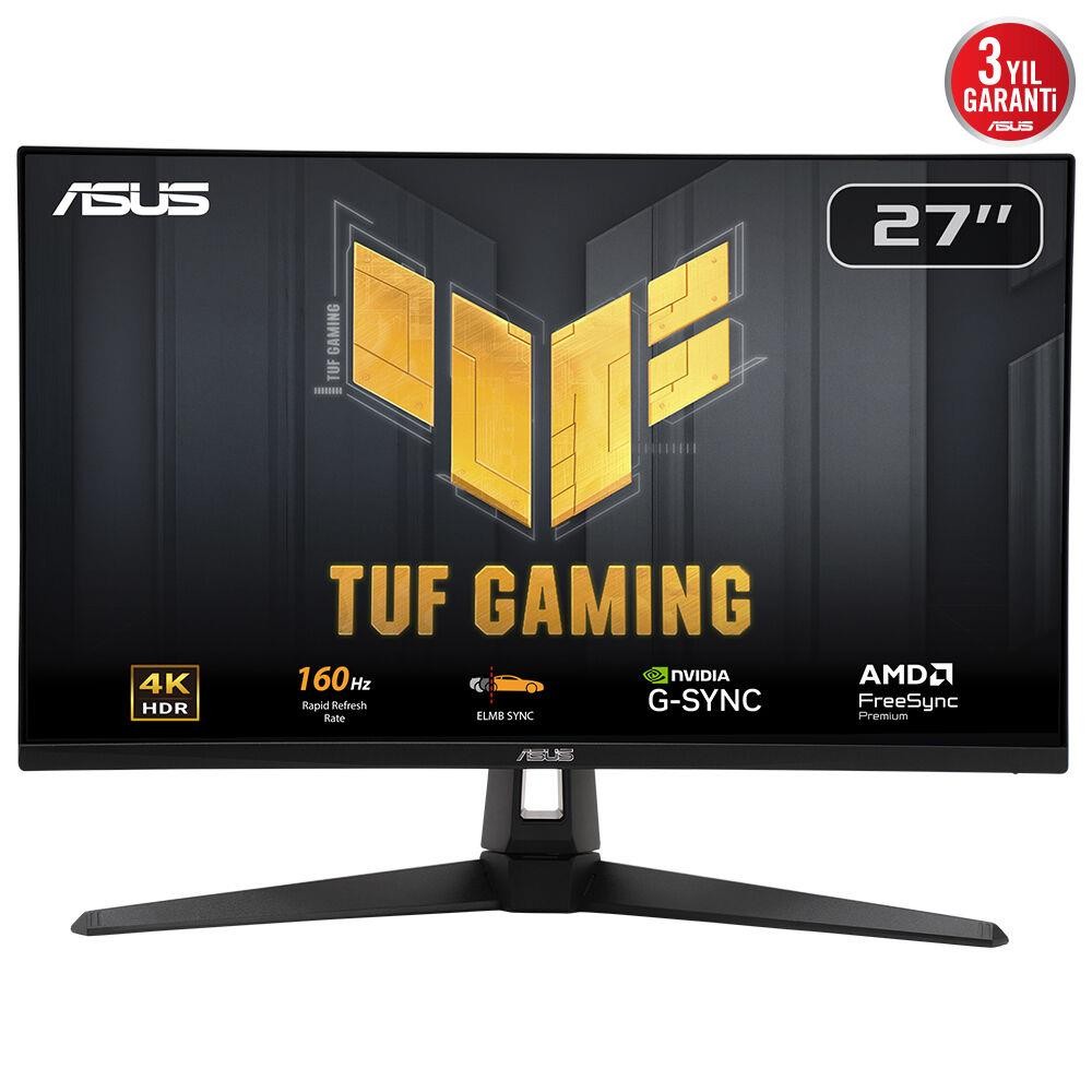 LCD Monitor|ASUS|90LM0AR0-B01371|27"|Gaming|Panel IPS|3840x2160|16:9|160Hz|Matte|1 ms|Speakers|Tilt|Colour Black|90LM0AR0-B01371 LCD Monitor|ASUS|90LM0AR0-B01371|27"|Gaming|Panel IPS|3840x2160|16:9|160Hz|Matte|1 ms|Speakers|Tilt|Colour Black|90LM0AR0-B01371