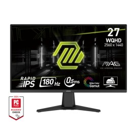 LCD Monitor|MSI|MAG 275QF|27"|Gaming|Matte|Panel IPS|2560x1440|16:9|180 Hz|0.5 ms|Colour Black|MAG275QF LCD Monitor|MSI|MAG 275QF|27"|Gaming|Matte|Panel IPS|2560x1440|16:9|180 Hz|0.5 ms|Colour Black|MAG275QF