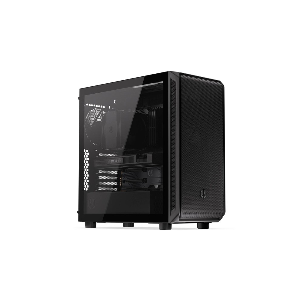 Case|ENDORFY|Arx 700 Air|MidiTower|Case product features Transparent panel|ATX|MicroATX|MiniITX|Colour Black|EY2A012