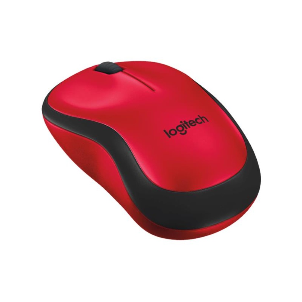 MOUSE USB OPTICAL WRL M220/SILENT RED 910-004880 LOGITECH