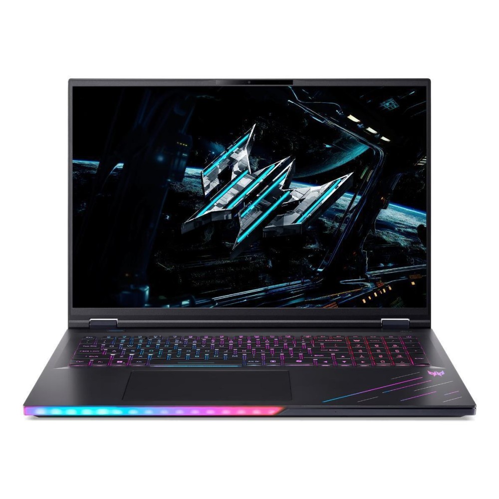 Notebook|ACER|Predator|HELIOS 18 AI|CPU Intel Core Ultra 9|275HX|18 "|2560 x 1600 pixels|RAM 32 GB|DDR5-SDRAM|SSD 1000 GB|Discrete graphics NVIDIA GeForce RTX 5080|16 GB|On-board graphics Yes|Keyboard language English|OS installed Windows 11 Home|Col