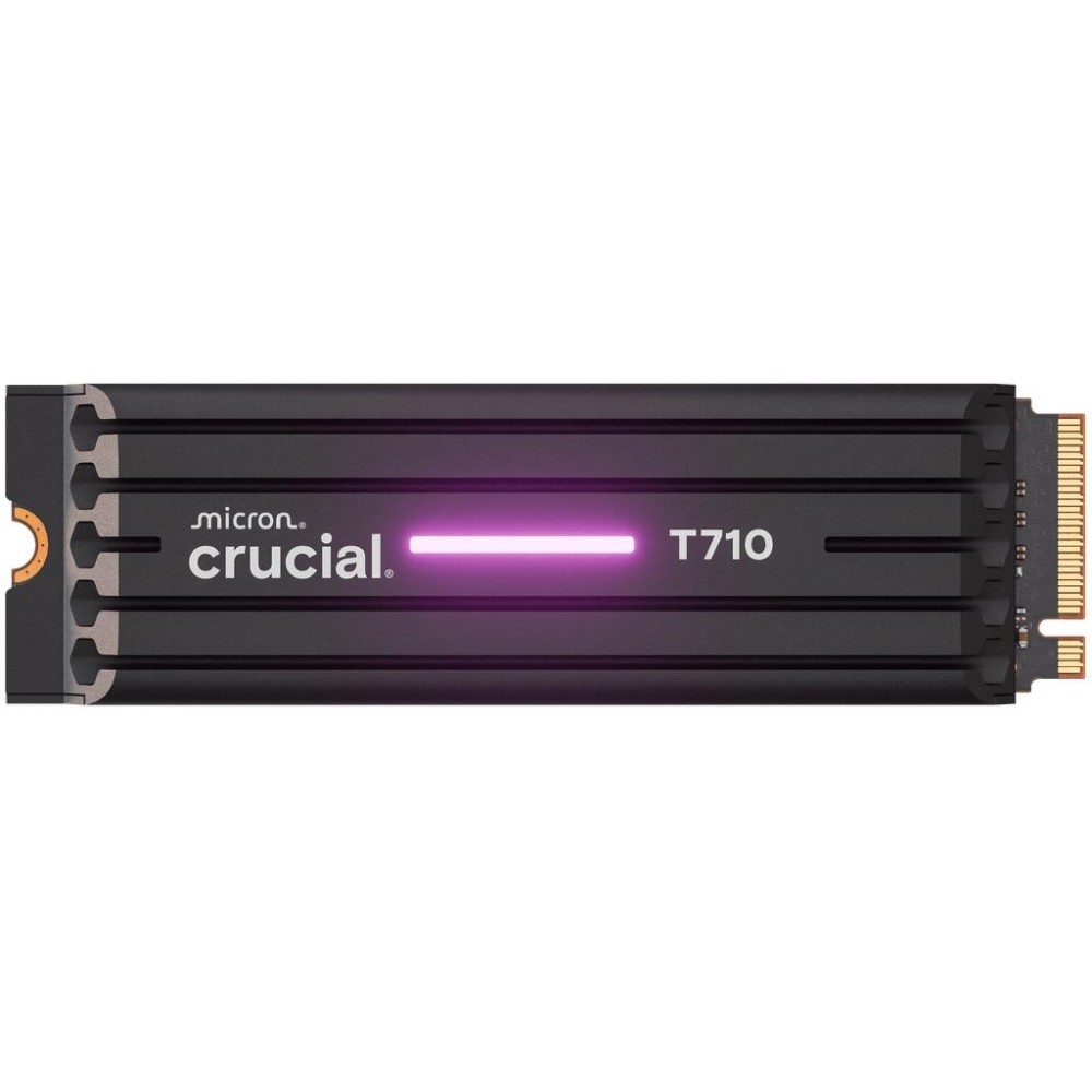 SSD|CRUCIAL|T710|4TB|M.2|PCIe Gen5|NVMe|Write speed 13800 MBytes/sec|Read speed 14900 MBytes/sec|TBW 2400 TB|CT4000T710SSD5