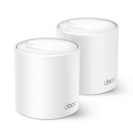 Wireless Router|TP-LINK|Wireless Router|2-pack|5400 Mbps|Mesh|IEEE 802.11a|IEEE 802.11n|IEEE 802.11ac|IEEE 802.11ax|2x10/100/1000M|DECOX60(2-PACK)