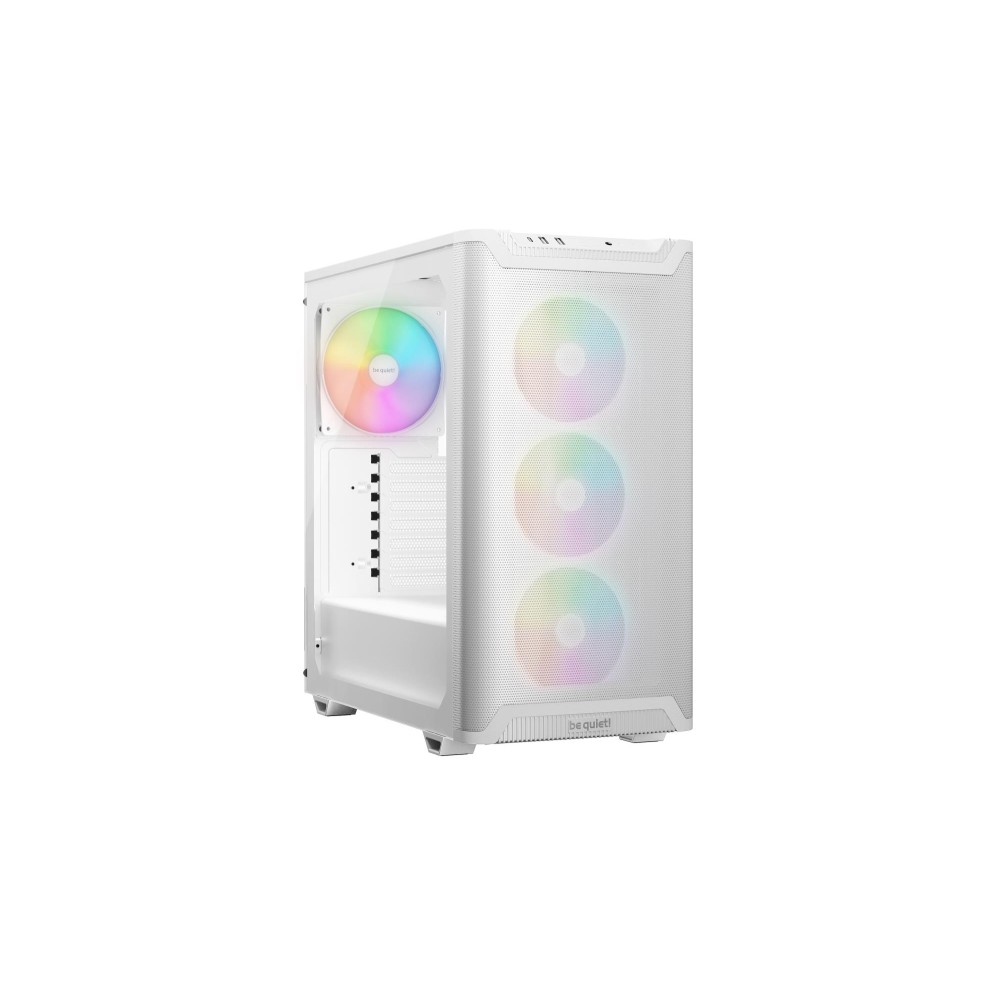 Case|BE QUIET|PURE BASE 501 LX|MidiTower|Case product features Transparent panel|Not included|ATX|MicroATX|MiniITX|Colour White|BGW79