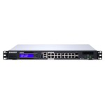 Switch|QNAP|QGD-1600P-8G|Type L2|Rack|2x10GBASE-T/SFP+ Combo|14x1GbE|1|2|1|PoE ports 16|360 Watts|QGD-1600P-8G