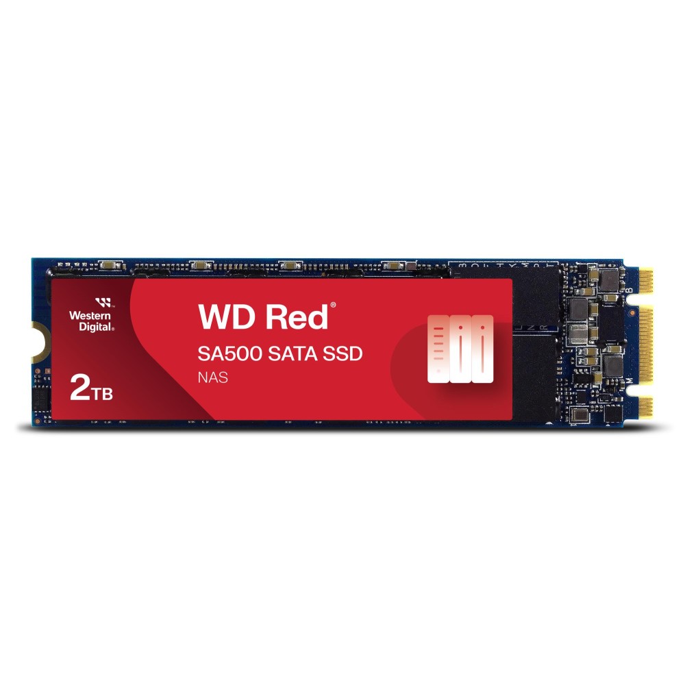 SSD|SANDISK|Red SA500|POWERED BY SANDISK|2TB|M.2|Write speed 530 MBytes/sec|Read speed 560 MBytes/sec|2.38mm|TBW 1300 TB|MTBF 2000000 hours|WDS200T1R0B