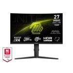 LCD Monitor|MSI|MAG 275CQPF|27"|Gaming/Curved|Panel VA|2560x1440|16:9|180 Hz|0.5 ms|MAG275CQPF