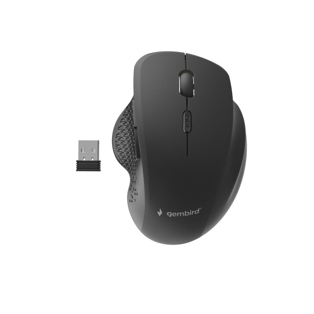 MOUSE USB OPTICAL WRL BLACK/MUSW-6B-02 GEMBIRD MOUSE USB OPTICAL WRL BLACK/MUSW-6B-02 GEMBIRD