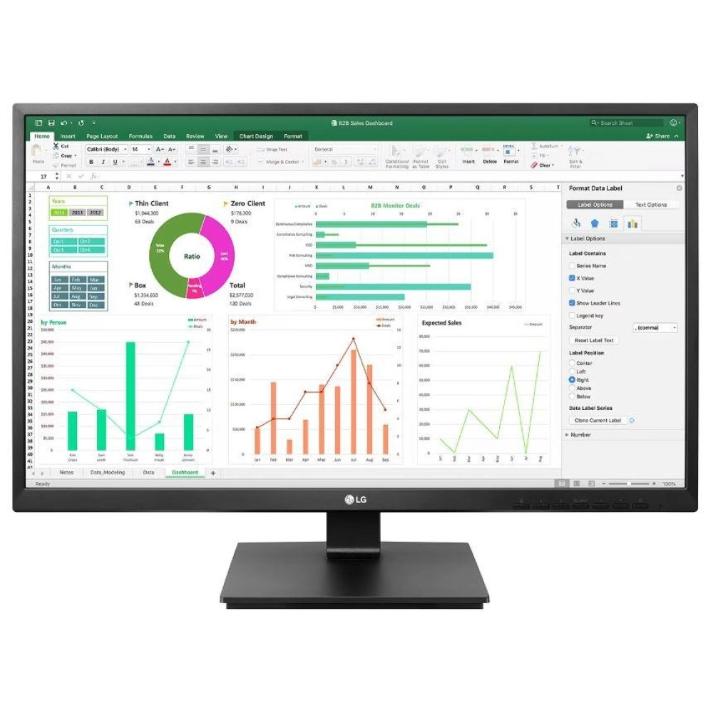 LCD Monitor|LG|24BN55YP-B|24"|Business|Panel IPS|1920x1080|16:9|5 ms|Speakers|Swivel|Pivot|Height adjustable|Tilt|Colour Black|24BN55YP-B