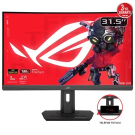 LCD Monitor|ASUS|ROG Strix XG32WCS|31.5"|Gaming/Curved|Panel VA|2560x1440|16:9|180Hz|1 ms|Swivel|Height adjustable|Tilt|90LM0AC0-B01970 LCD Monitor|ASUS|ROG Strix XG32WCS|31.5"|Gaming/Curved|Panel VA|2560x1440|16:9|180Hz|1 ms|Swivel|Height adjustable|Tilt|90LM0AC0-B01970