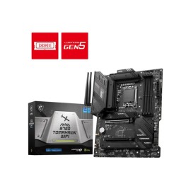 Mainboard|MSI|Intel B760 Express|LGA1700|ATX|Memory DDR5|Memory slots 4|1xPCI-Express 1x|2xPCI-Express 16x|3xM.2|1xHDMI|1xDisplayPort|4xUSB 2.0|4xUSB 3.2|1xUSB-C|1xOptical S/PDIF|1xRJ45|5xAudio port|MAGB760TOMAHAWKWIFI Mainboard|MSI|Intel B760 Express|LGA1700|ATX|Memory DDR5|Memory slots 4|1xPCI-Express 1x|2xPCI-Express 16x|3xM.2|1xHDMI|1xDisplayPort|4xUSB 2.0|4xUSB 3.2|1xUSB-C|1xOptical S/PDIF|1xRJ45|5xAudio port|MAGB760TOMAHAWKWIFI