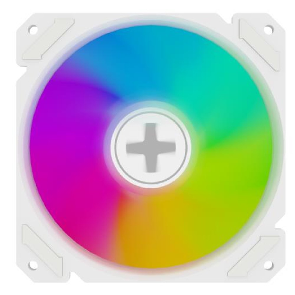 CASE FAN 120MM PWM ARGB REVERS/4PIN WHITE XF066 XILENCE