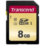 MEMORY SDHC 8GB UHS-I/TS8GSDC500S TRANSCEND