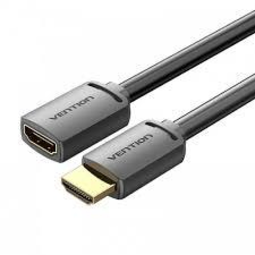 CABLE HDMI MALE/FEMALE 4K/2M BLACK AHCBH VENTION