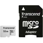 MEMORY MICRO SDHC 32GB W/ADAPT/C10 TS32GUSD300S-A TRANSCEND