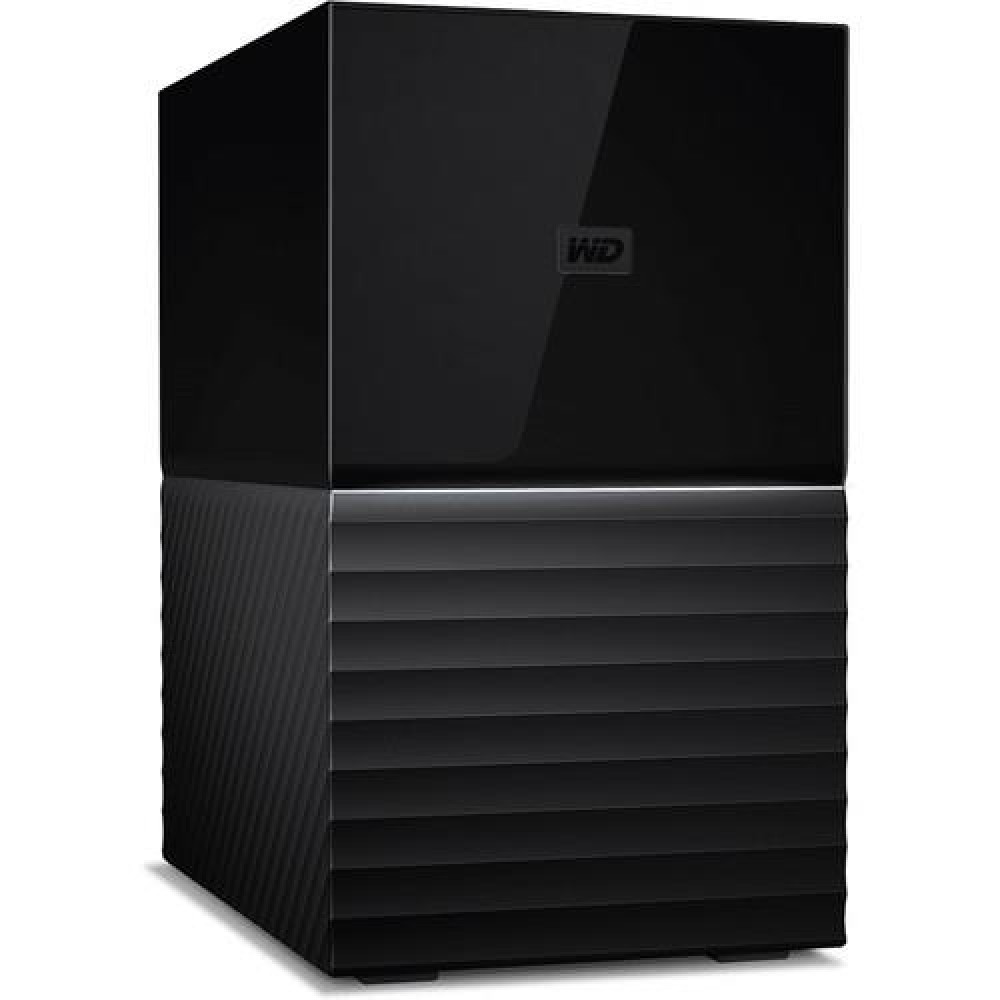 External HDD|WESTERN DIGITAL|My Book Duo|24TB|USB 3.0|USB 3.1|Drives 2|Black|WDBFBE0240JBK-EESN