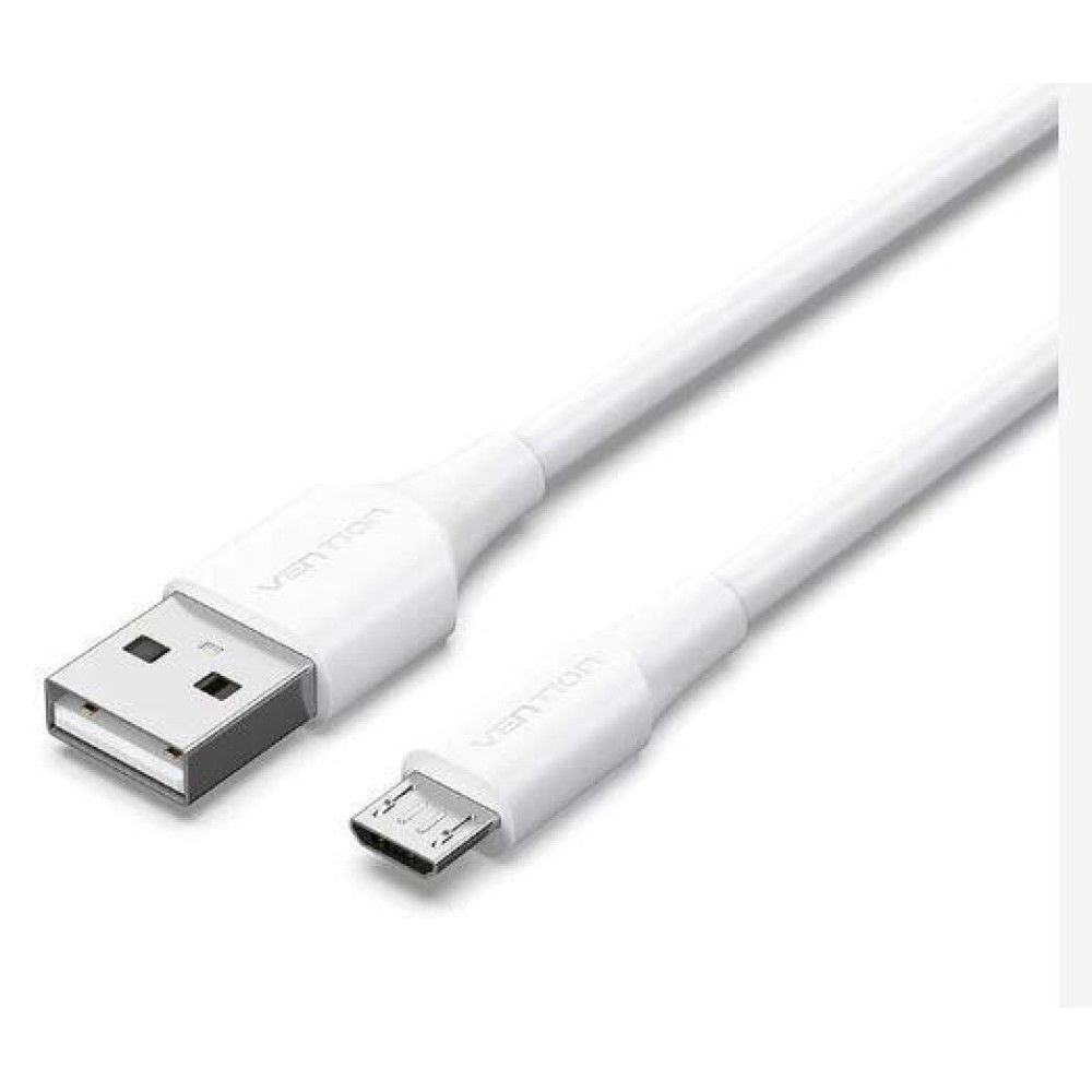CABLE USB2.0 TO MICRO-B/2M WHITE CTIWH VENTION