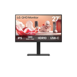 LCD Monitor|LG|27BA75QB-B|27"|Panel IPS|2560x1440|16:9|100Hz|Matte|Speakers|Swivel|Pivot|Height adjustable|Tilt|Colour Black|27BA75QB-B LCD Monitor|LG|27BA75QB-B|27"|Panel IPS|2560x1440|16:9|100Hz|Matte|Speakers|Swivel|Pivot|Height adjustable|Tilt|Colour Black|27BA75QB-B