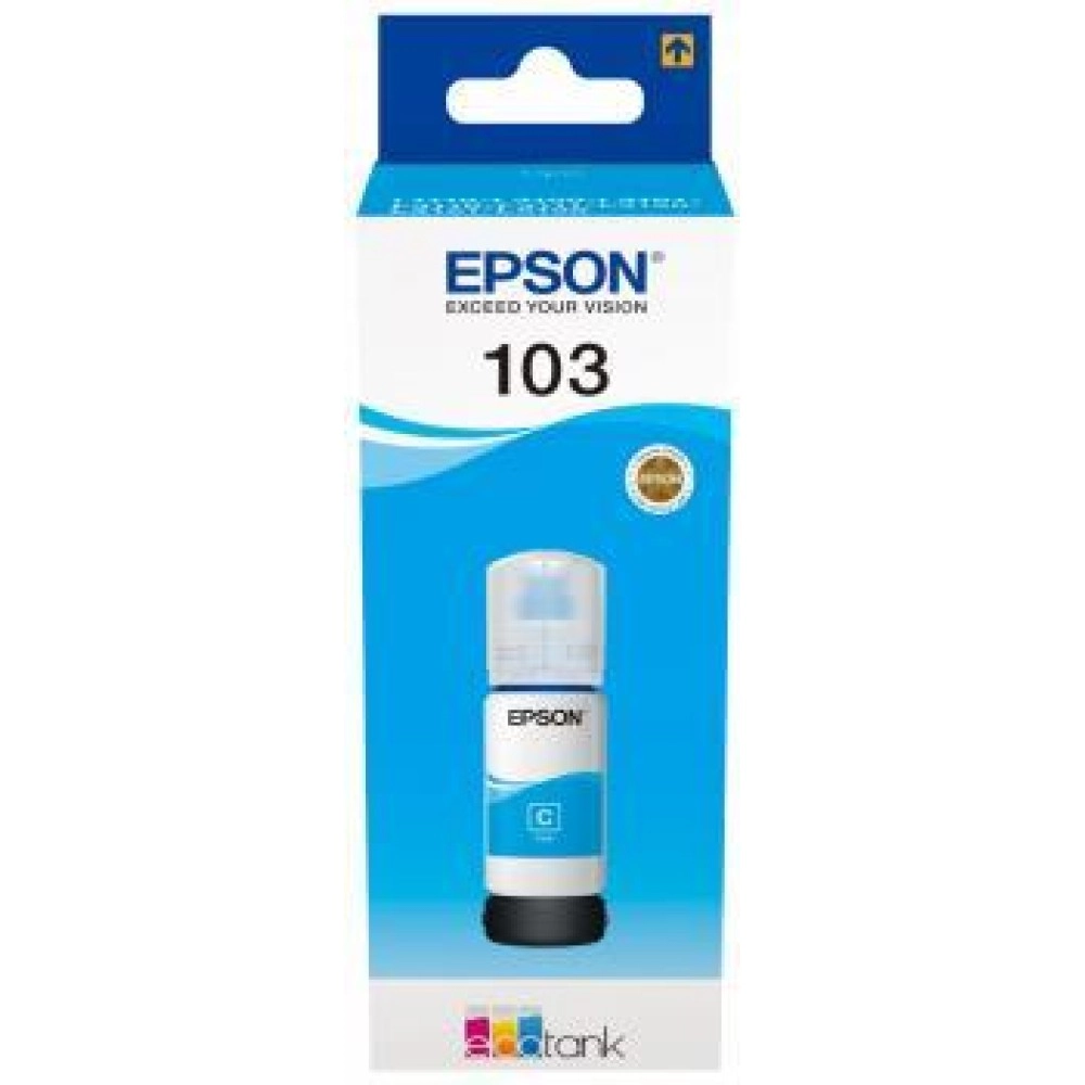 INK BOTTLE CYAN 103 65ML/ECOTANK C13T00S24A EPSON