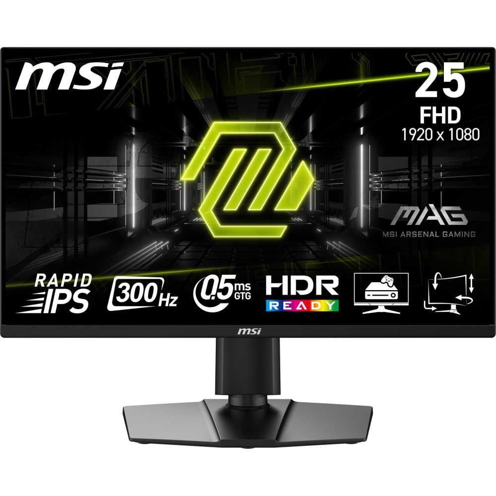 LCD Monitor|MSI|MAG 255PXF|24.5"|Gaming|Matte|Panel IPS|1920x1080|16:9|300Hz|0.5 ms|Speakers|Colour Black|MAG255PXF