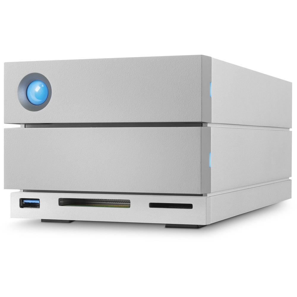 External HDD|LACIE|20TB|USB 3.1|Thunderbolt|Drives 2|Silver|STGB20000400