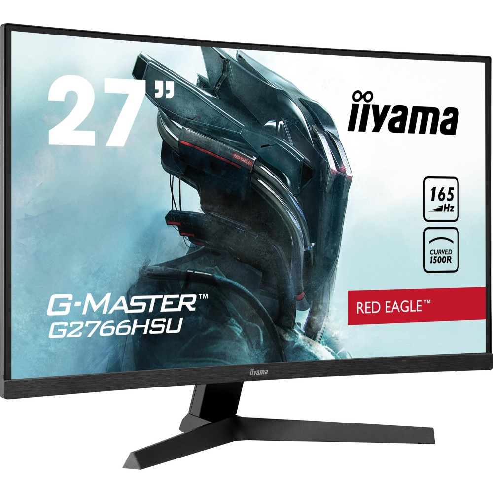 LCD Monitor|IIYAMA|G2766HSU-B1|27"|Gaming/Curved|Panel VA|1920x1080|16:9|165Hz|Matte|1 ms|Speakers|G2766HSU-B1
